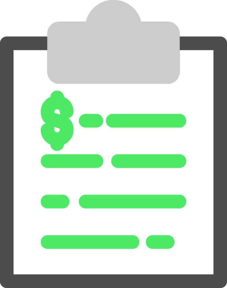 Daily Report Creative Icon Design vector