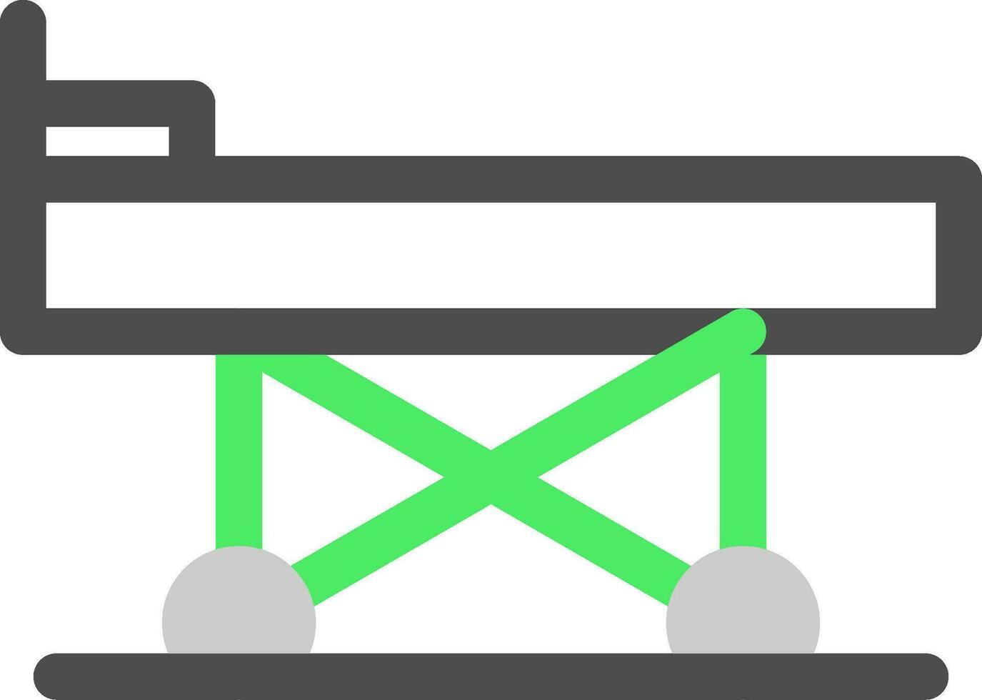 Stretcher Creative Icon Design vector