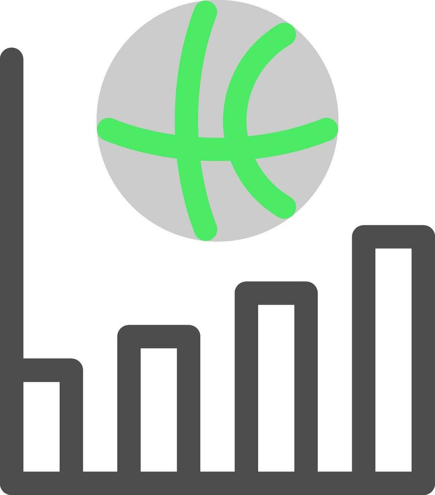 Chart Creative Icon Design vector
