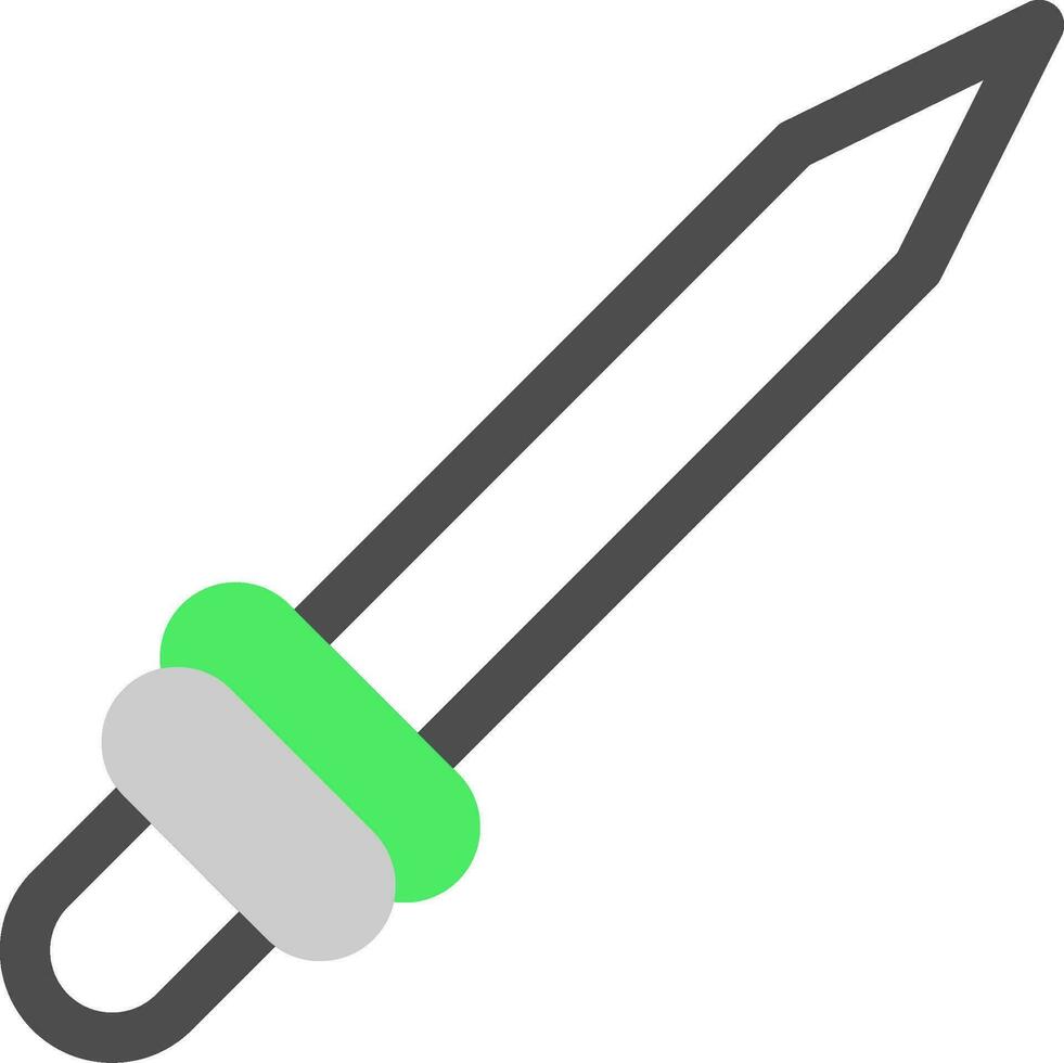 Balloon Sword Creative Icon Design vector