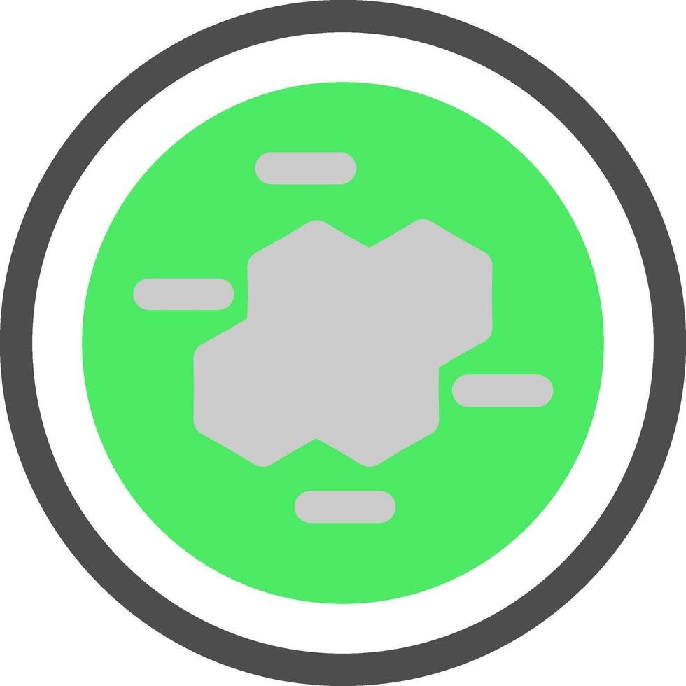 Cells Creative Icon Design vector