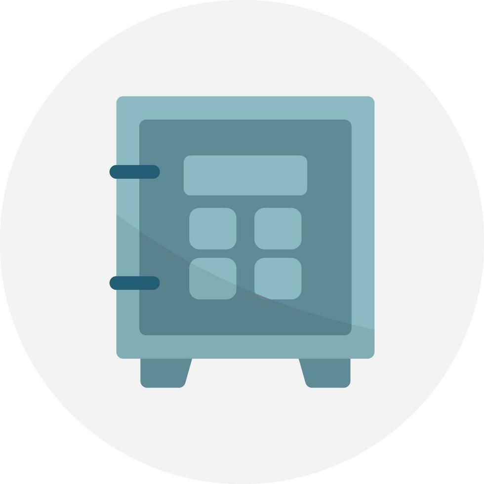 Safe Lock Creative Icon Design vector