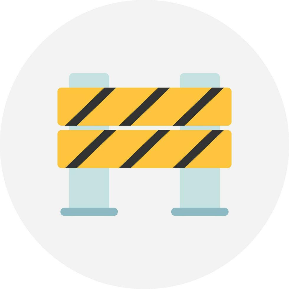 Barrier Creative Icon Design vector