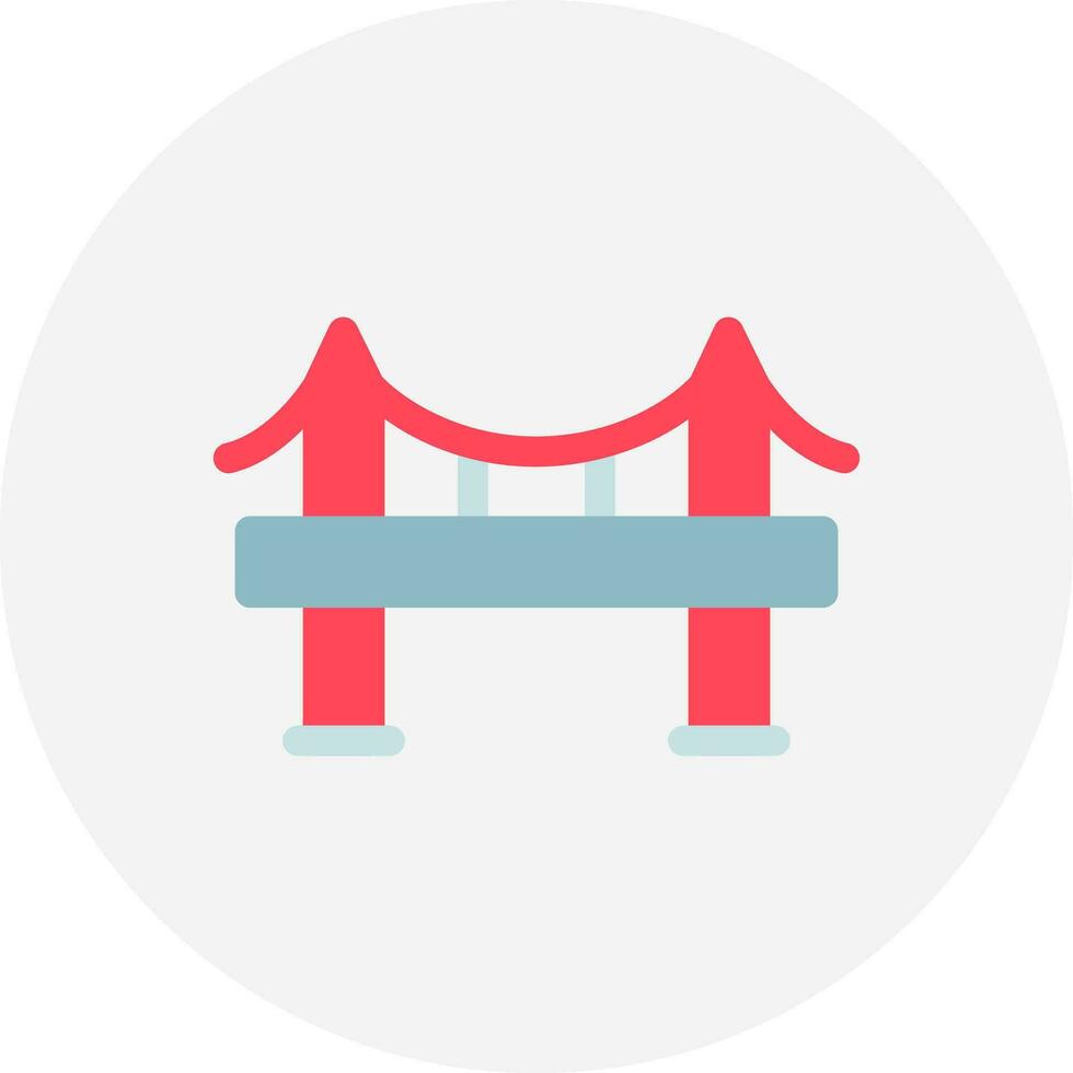 Bridge Creative Icon Design vector