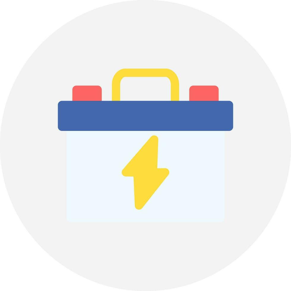 Battery Creative Icon Design vector