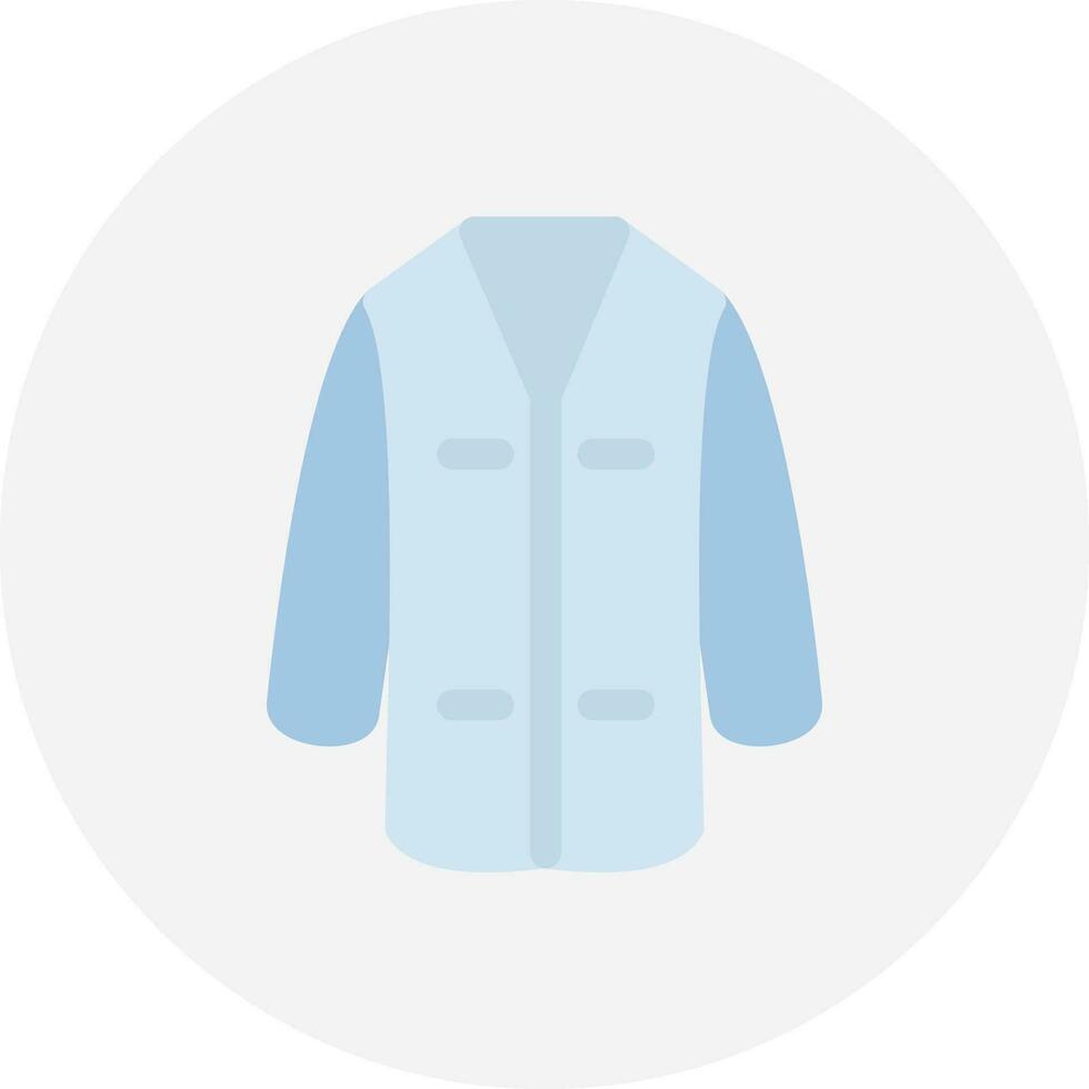 Lab Coat Creative Icon Design vector