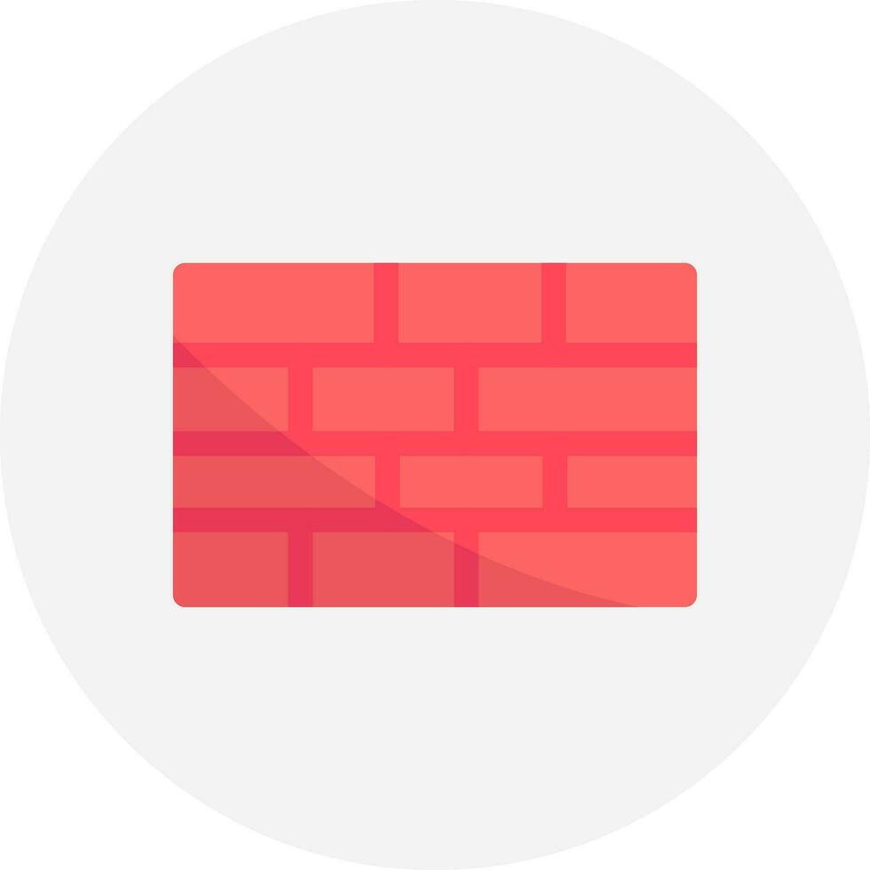 Brick Wall Creative Icon Design vector