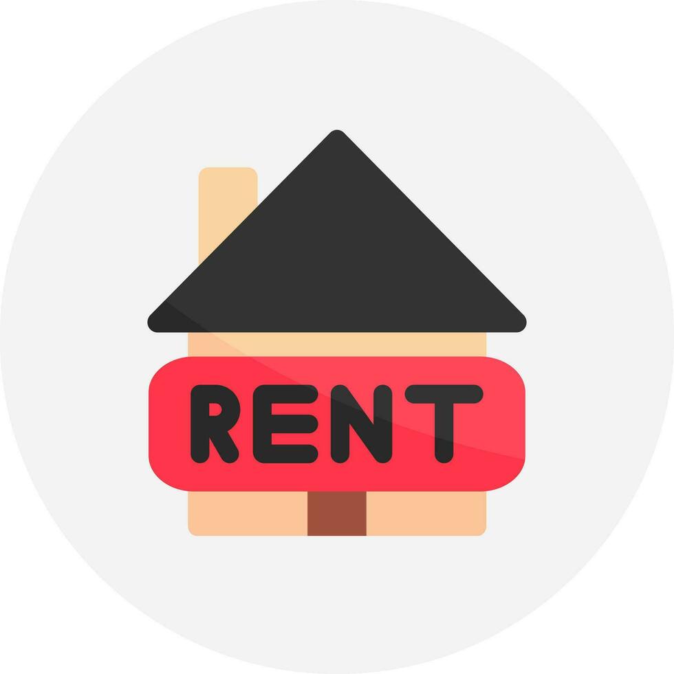 Rent Creative Icon Design vector