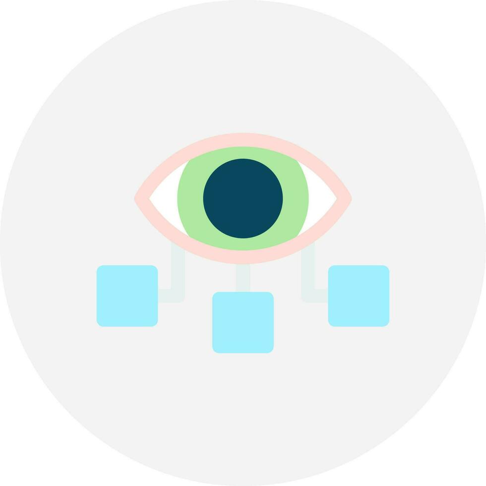 Vision Creative Icon Design vector
