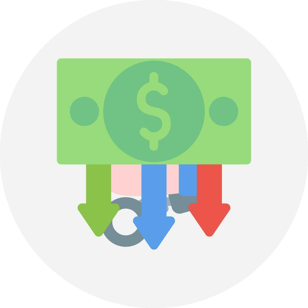 Inflation Creative Icon Design vector