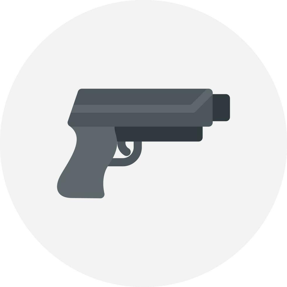 Gun Creative Icon Design vector