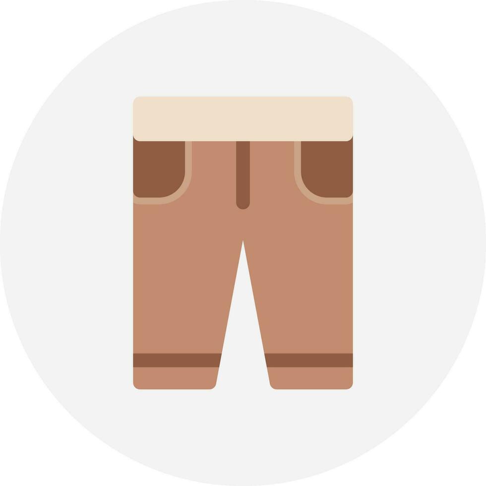 diseño de icono creativo de pantalones vector