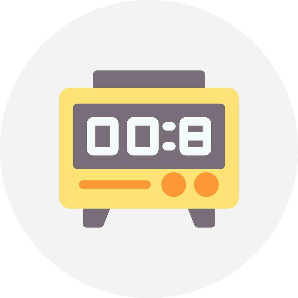 Digital Stopwatch Creative Icon Design vector