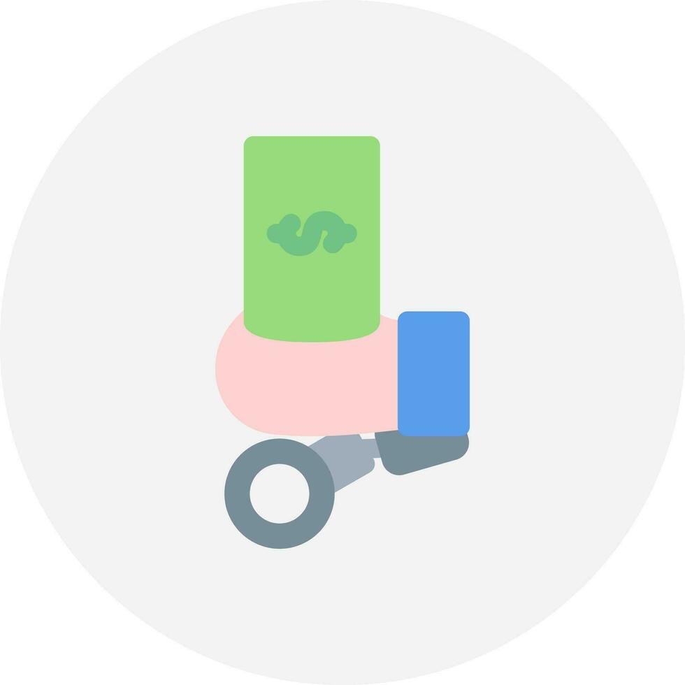 Corruption Creative Icon Design vector
