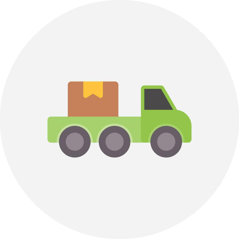 Trailer Creative Icon Design vector