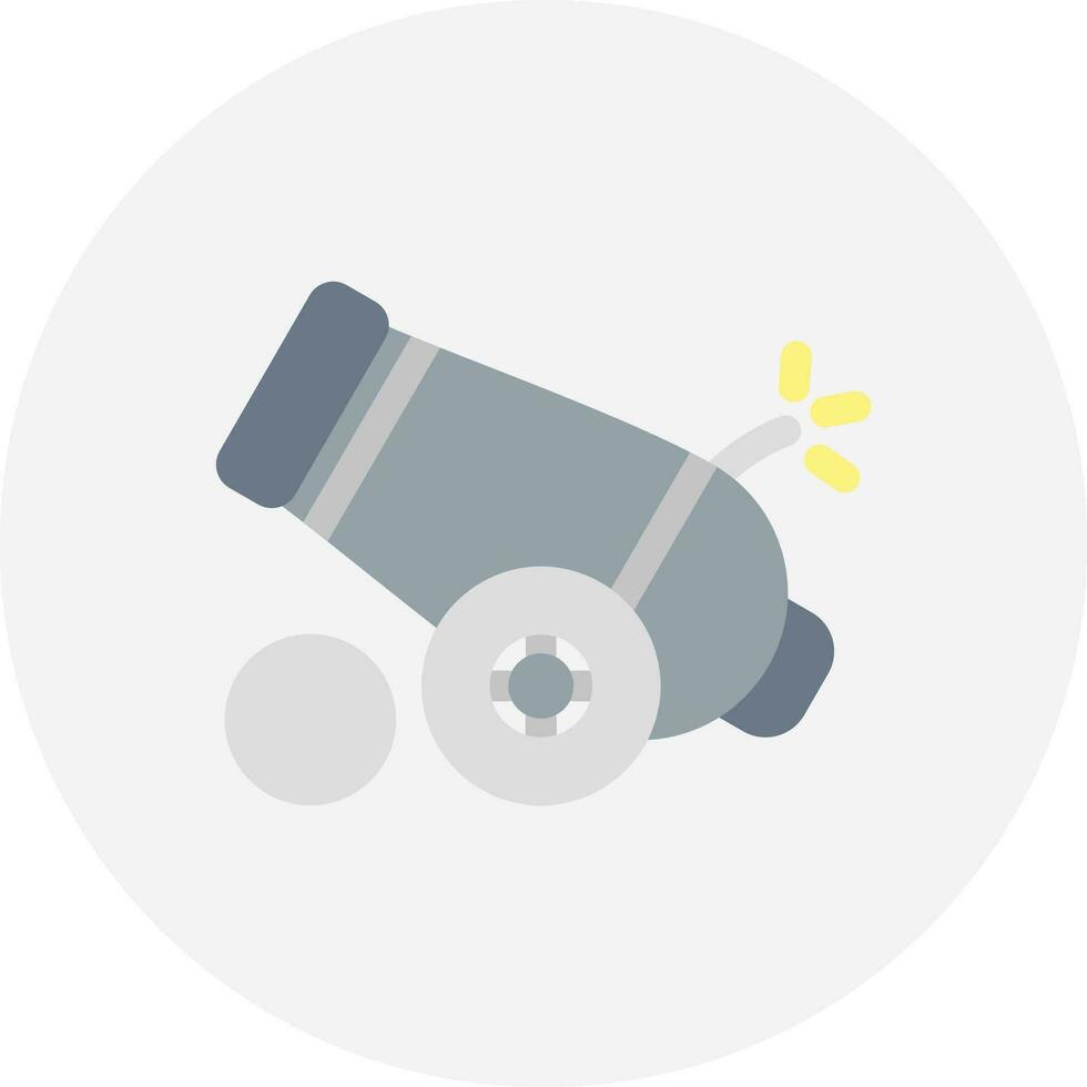 Cannon Creative Icon Design vector