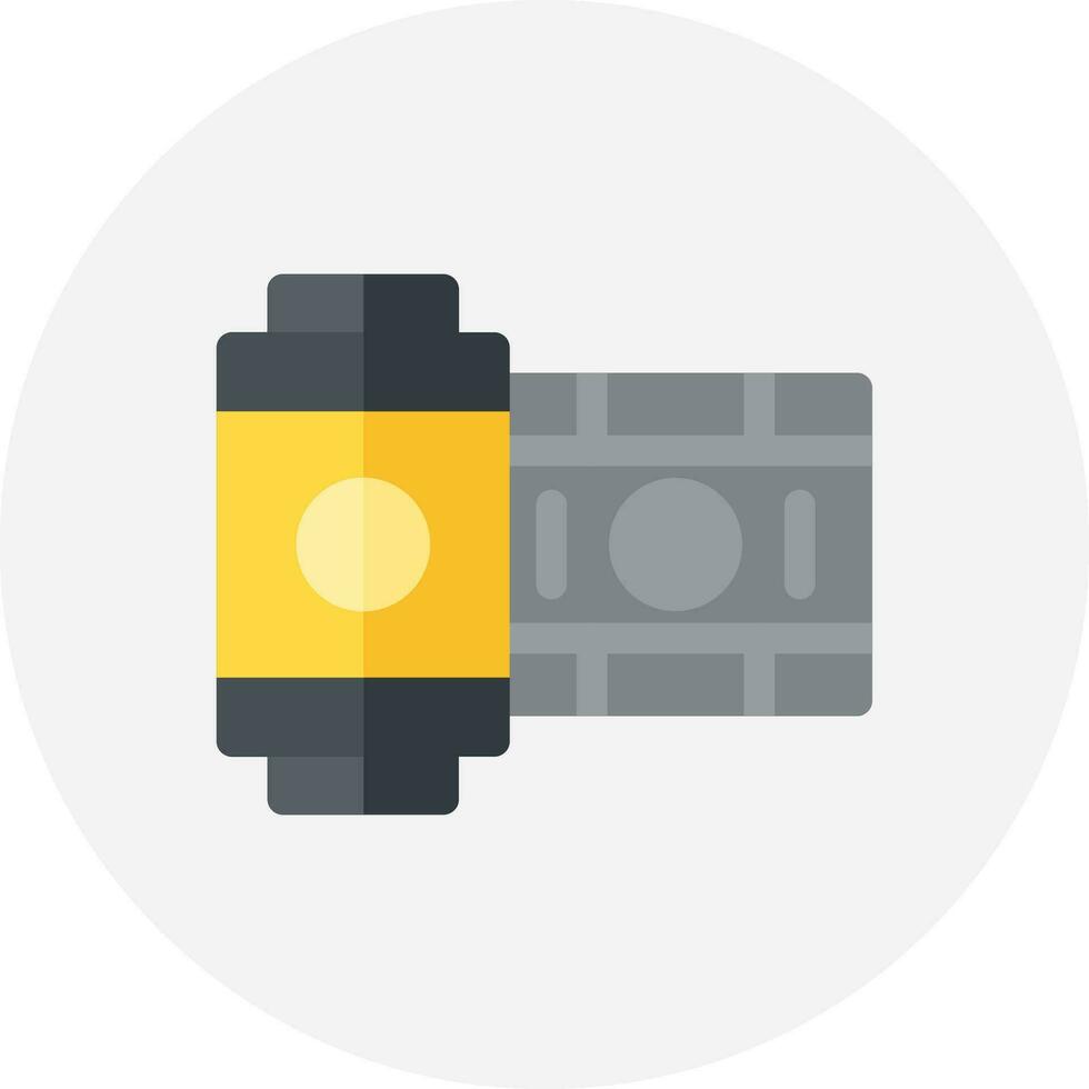 Camera Roll Creative Icon Design vector