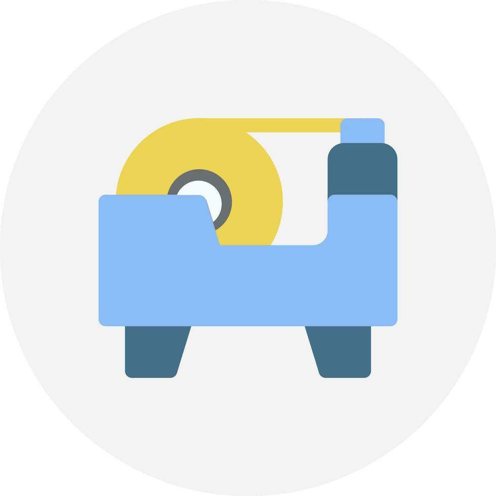 Tape Dispenser Creative Icon Design vector