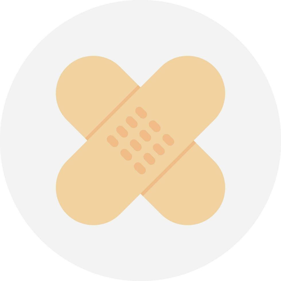 Band Aid Creative Icon Design vector