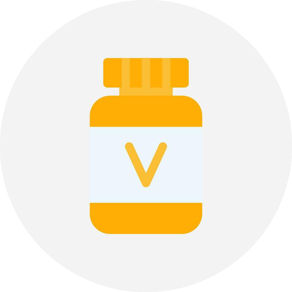 Vitamin Creative Icon Design vector