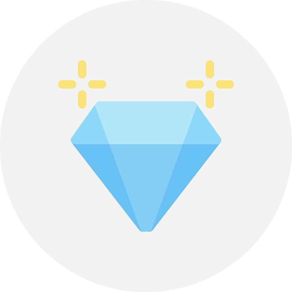 diseño de icono creativo de diamante vector