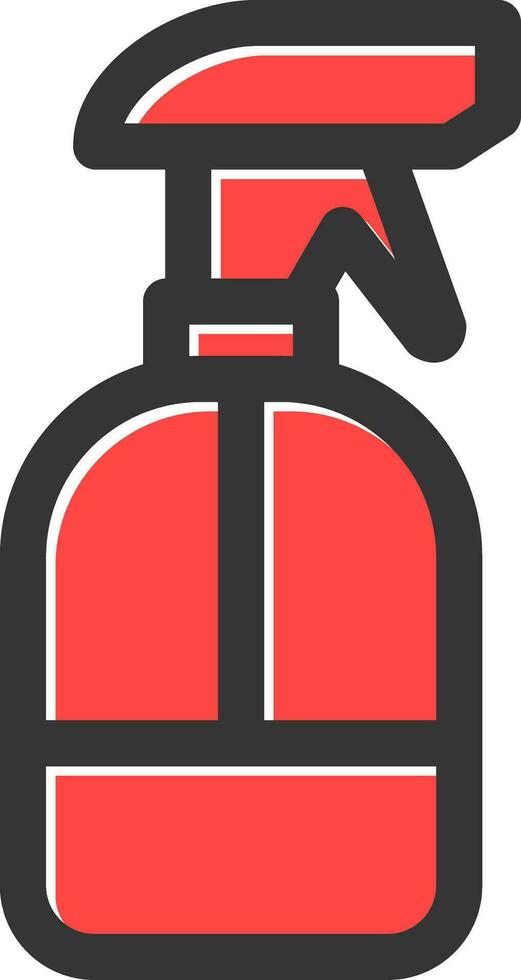 Spray Bottle Creative Icon Design vector