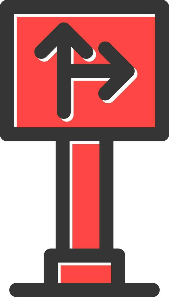 Traffic Sign Creative Icon Design vector