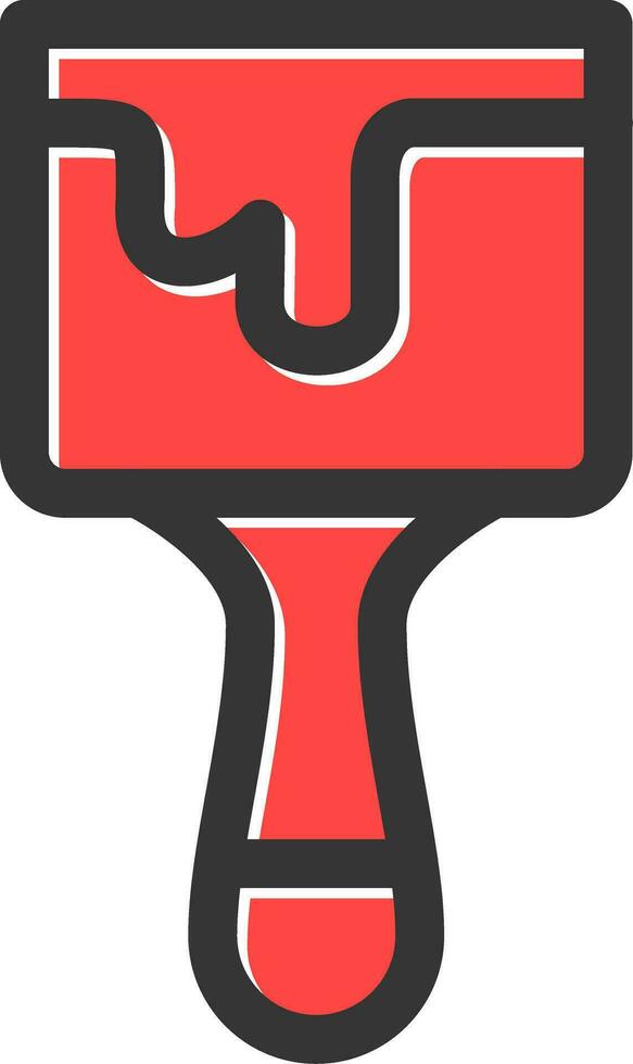 Paint Brush Creative Icon Design vector