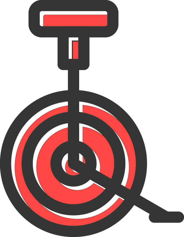 Unicycle Creative Icon Design vector