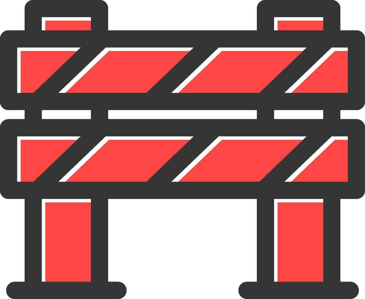 Barrier Creative Icon Design vector