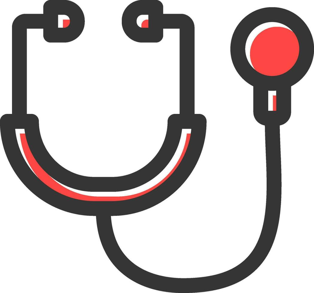 Stethoscope Creative Icon Design vector