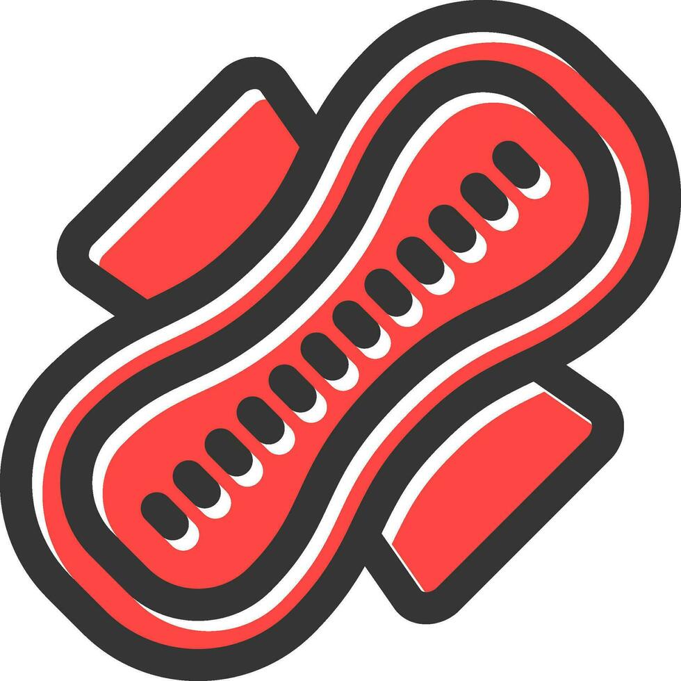 Sanitary Napkin Creative Icon Design vector