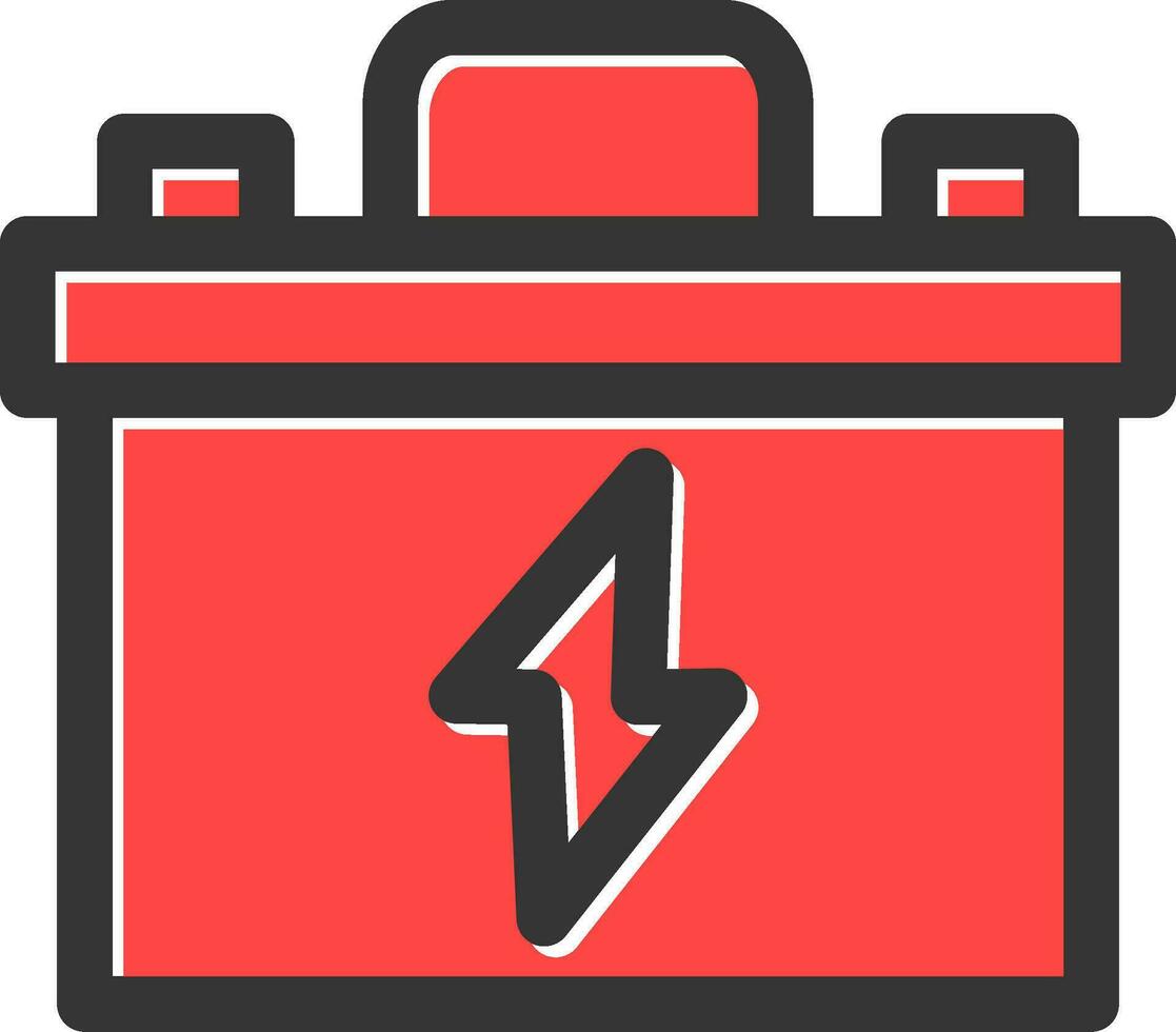 Battery Creative Icon Design vector