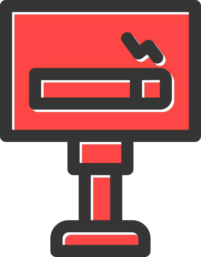 Smoking Area Creative Icon Design vector