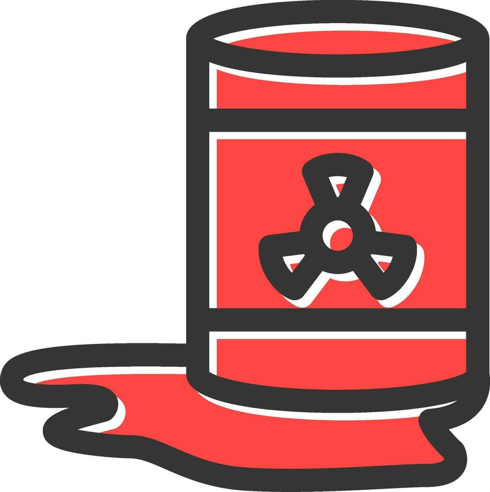 Toxic Waste Creative Icon Design vector
