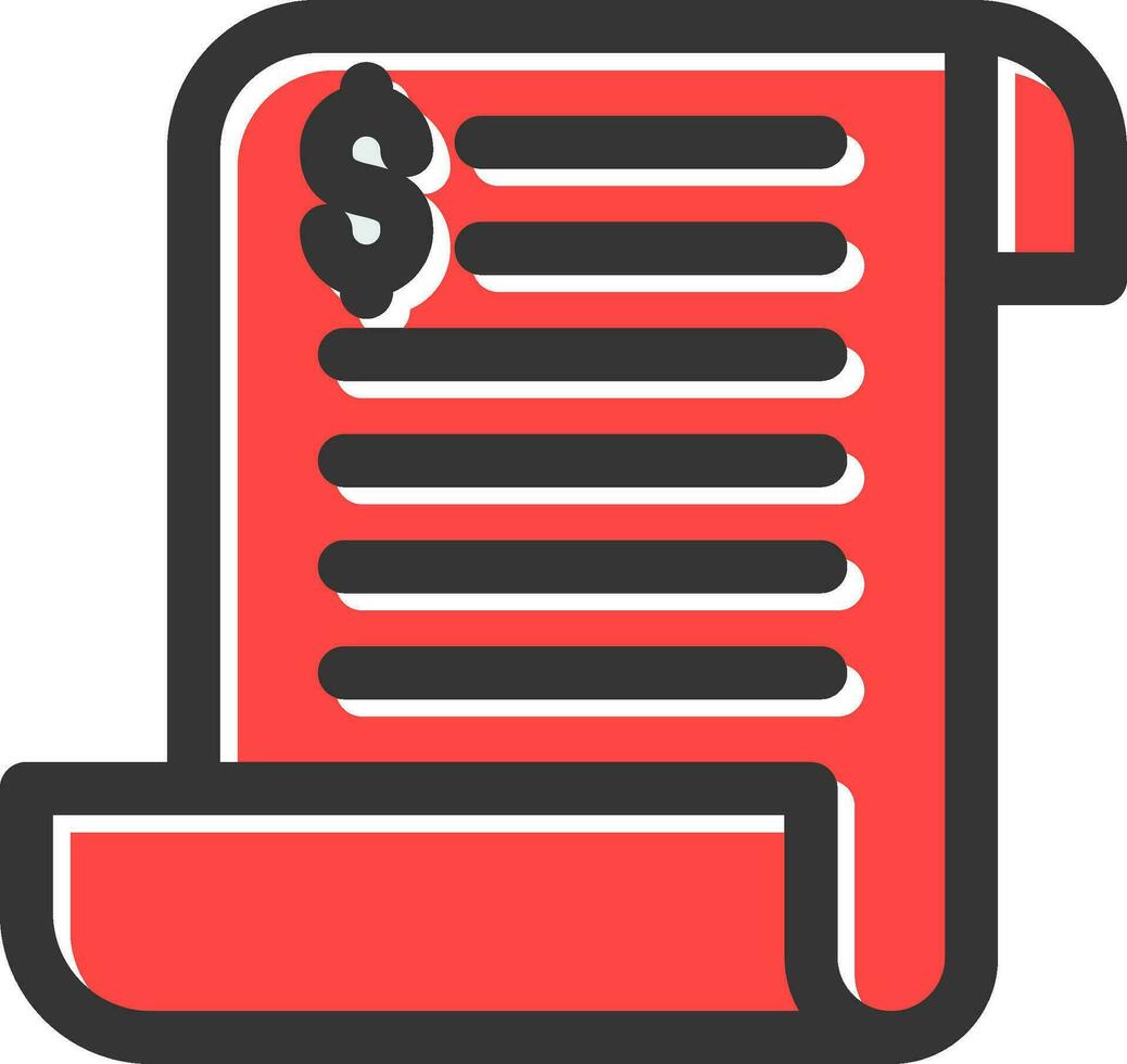 Bill Creative Icon Design vector