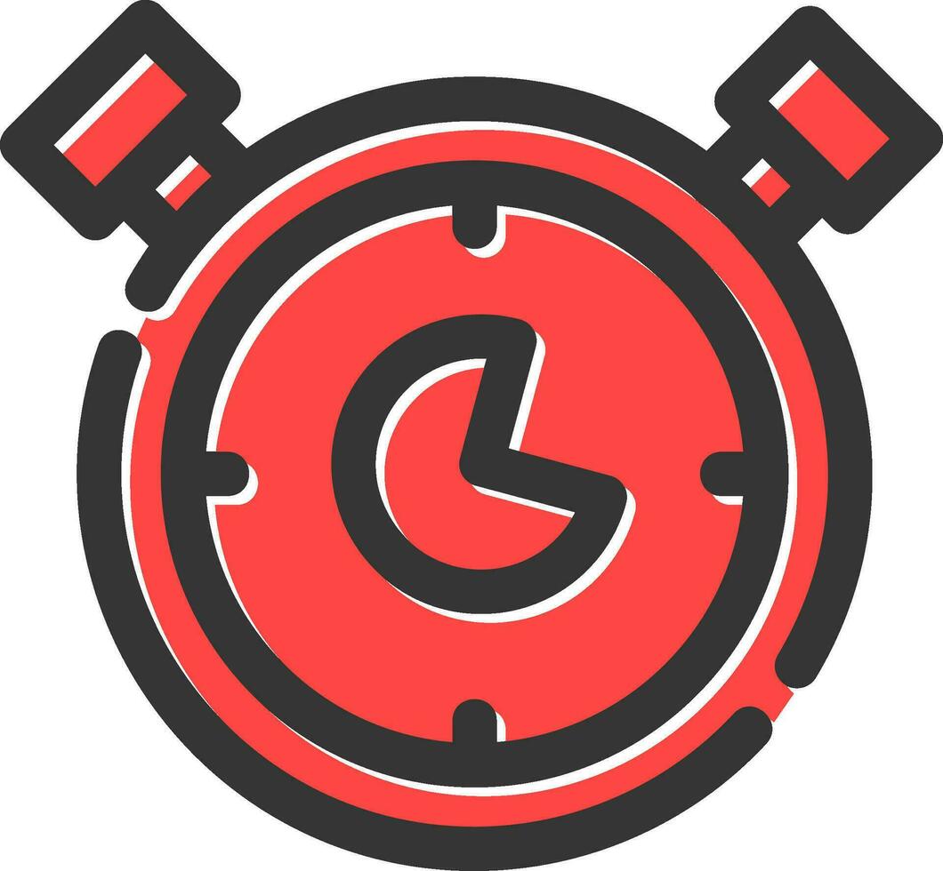 Stopwatch Creative Icon Design vector