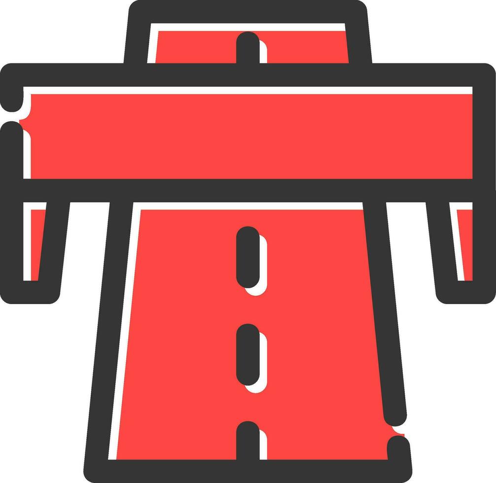 Motorway Creative Icon Design vector