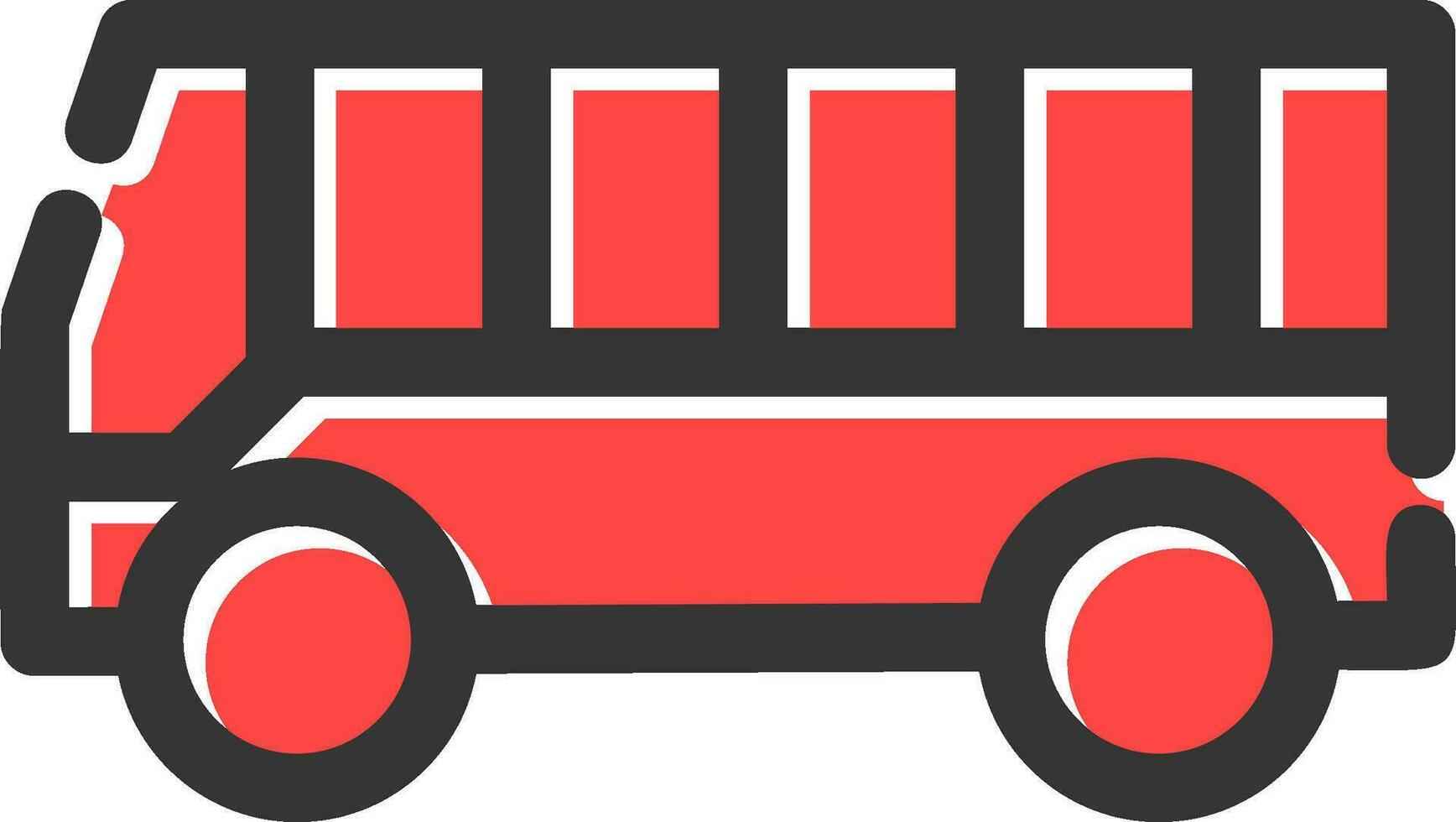 diseño de icono creativo de autobús vector