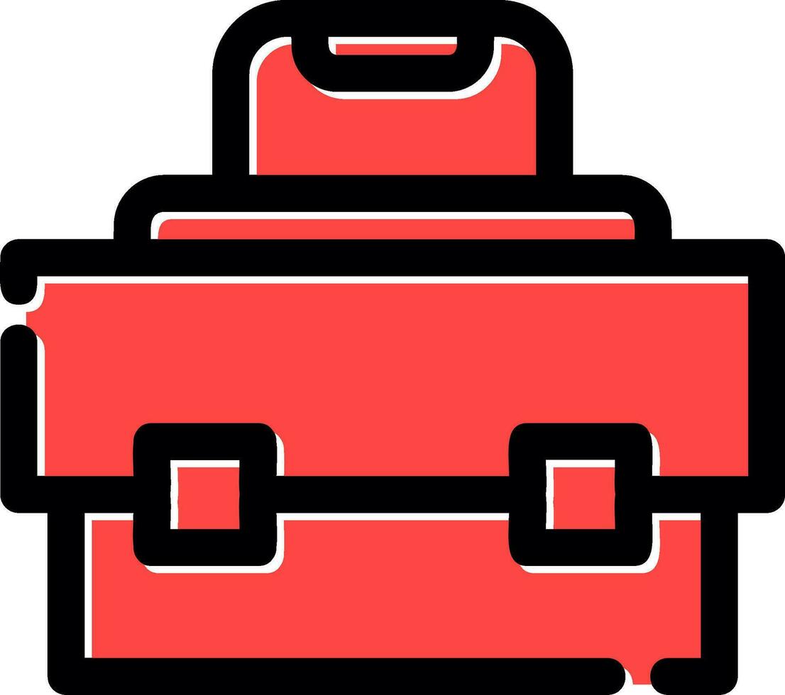 Briefcase Creative Icon Design vector