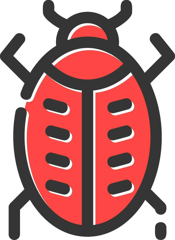 Bug Creative Icon Design vector