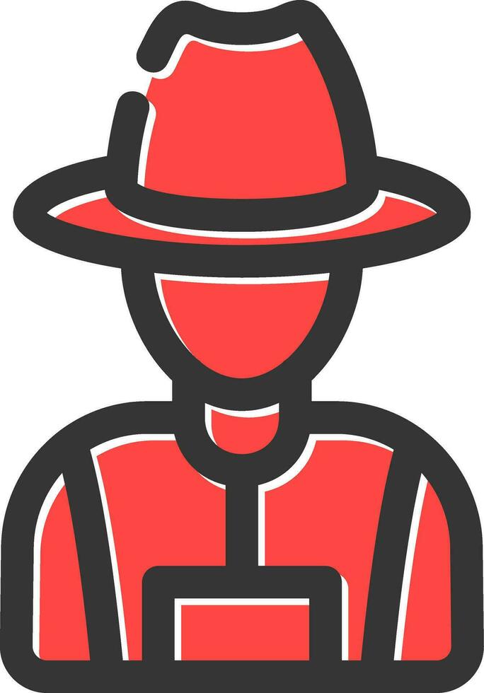 Farmer Creative Icon Design vector