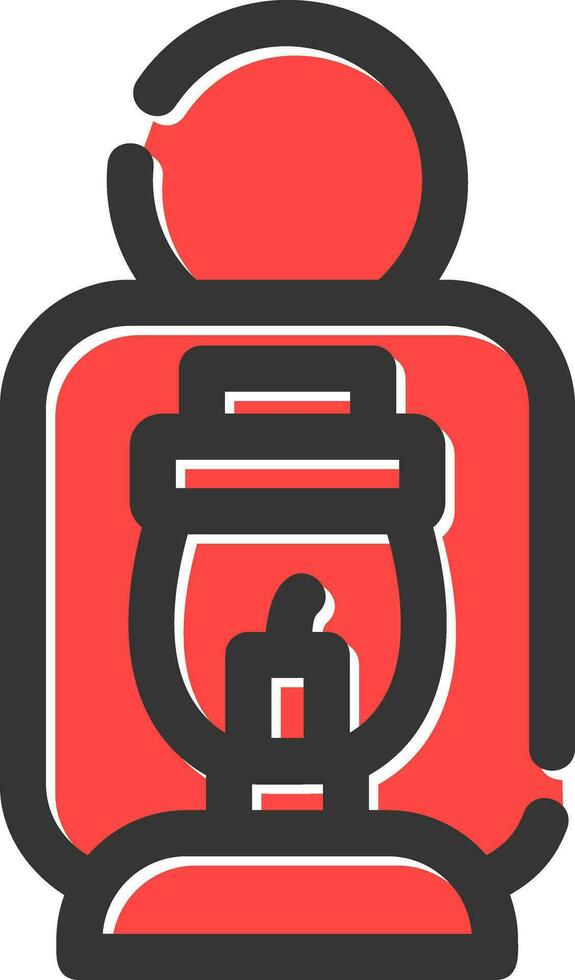 Lantern Creative Icon Design vector