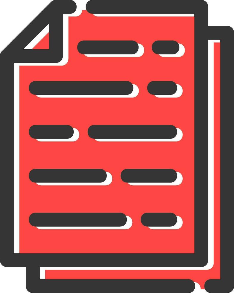 Papers Creative Icon Design vector