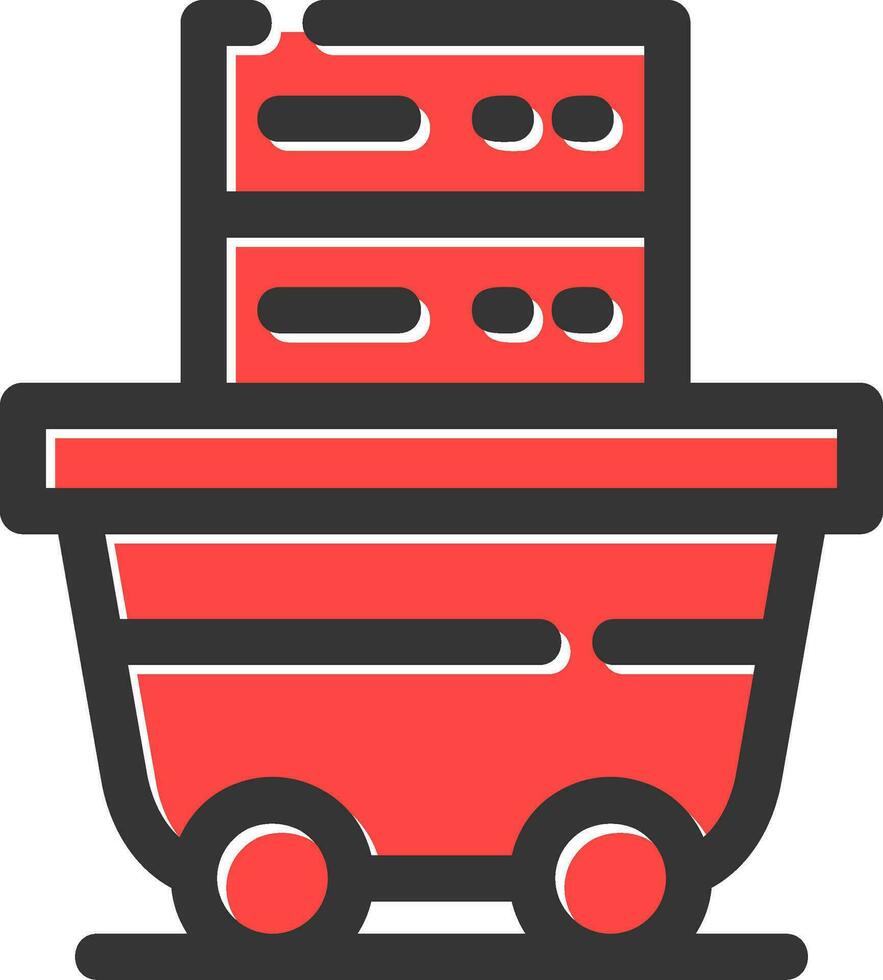 Data Mining Creative Icon Design vector