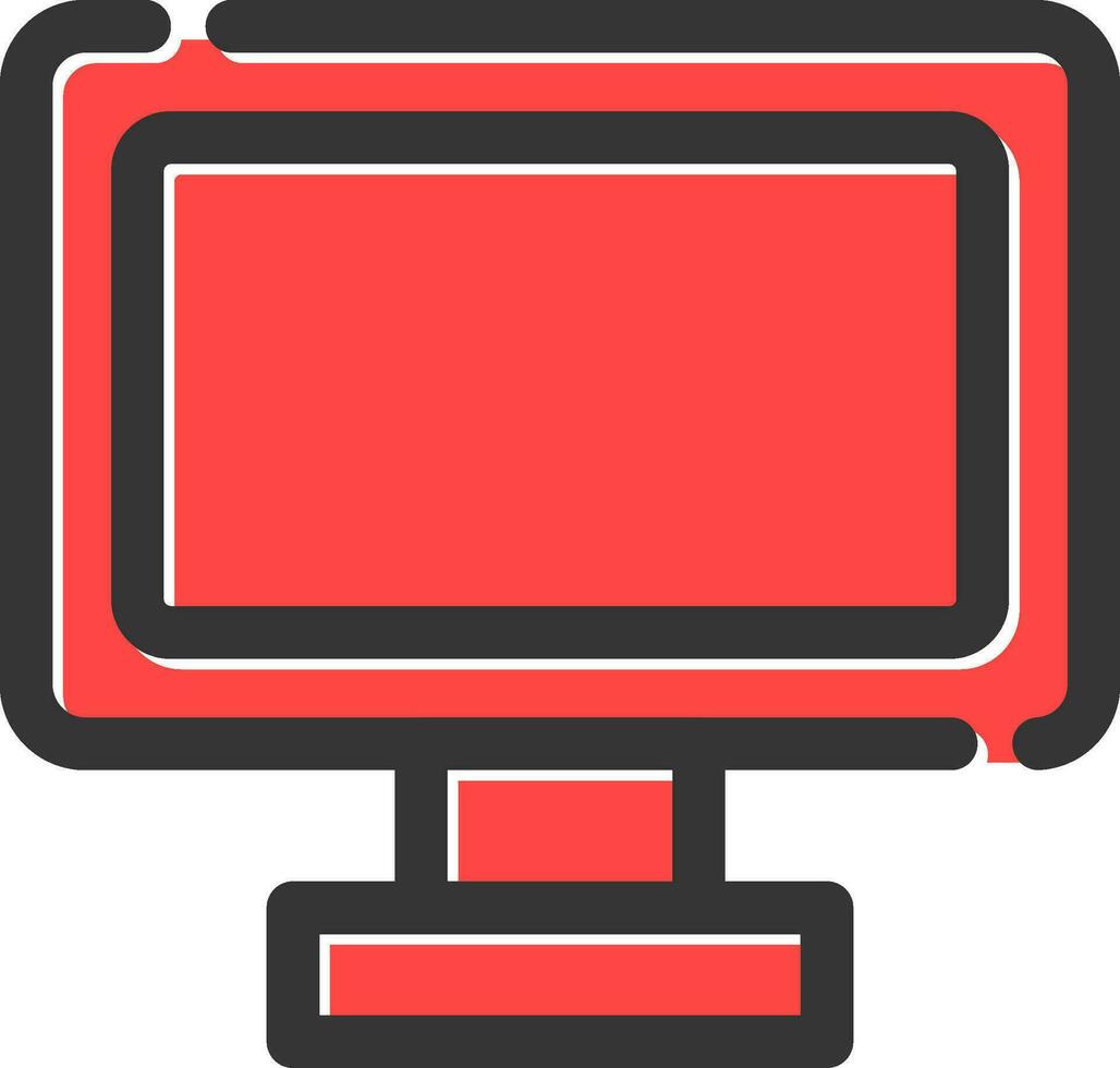 Monitor Creative Icon Design vector