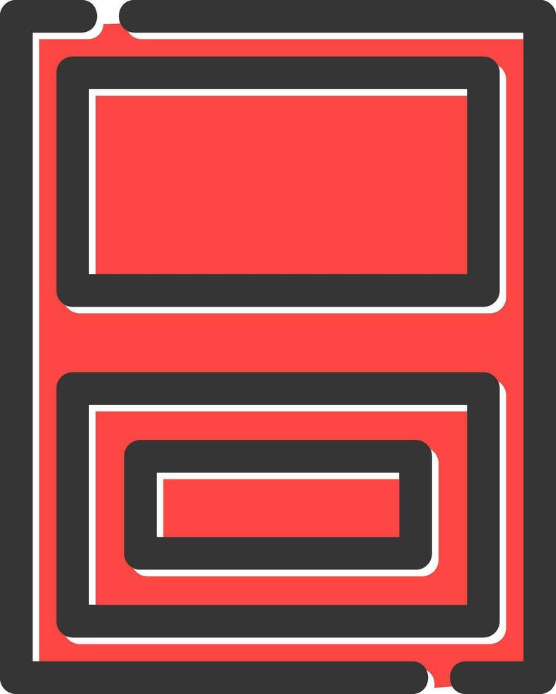 Door Creative Icon Design vector