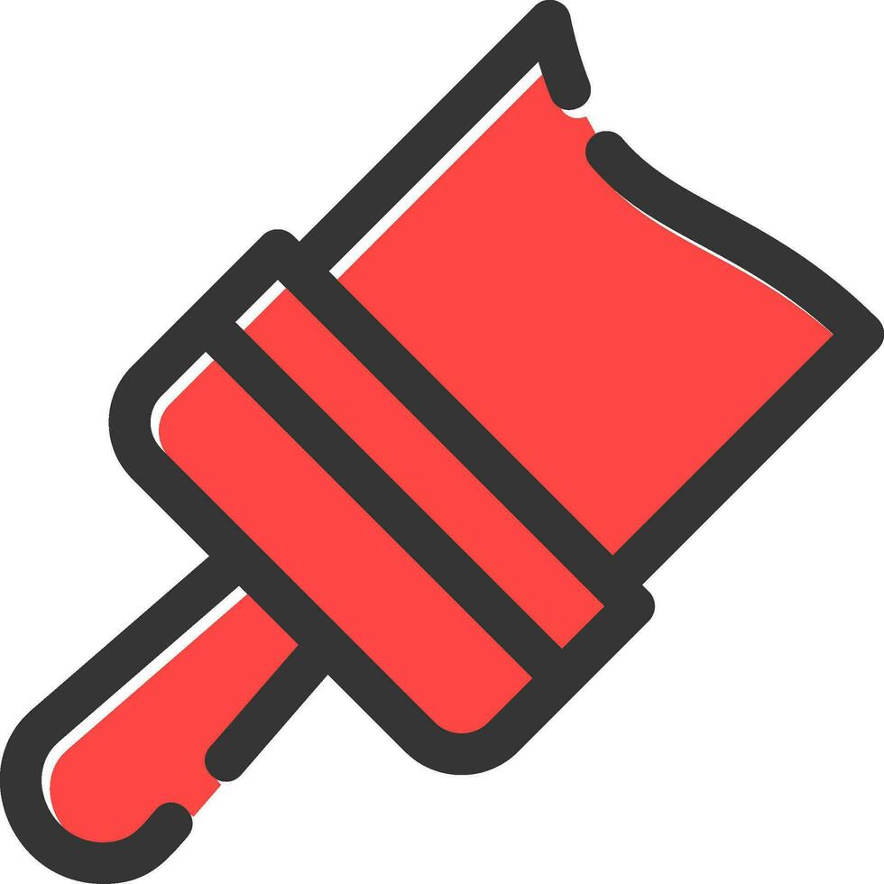 Paint Brush Creative Icon Design vector
