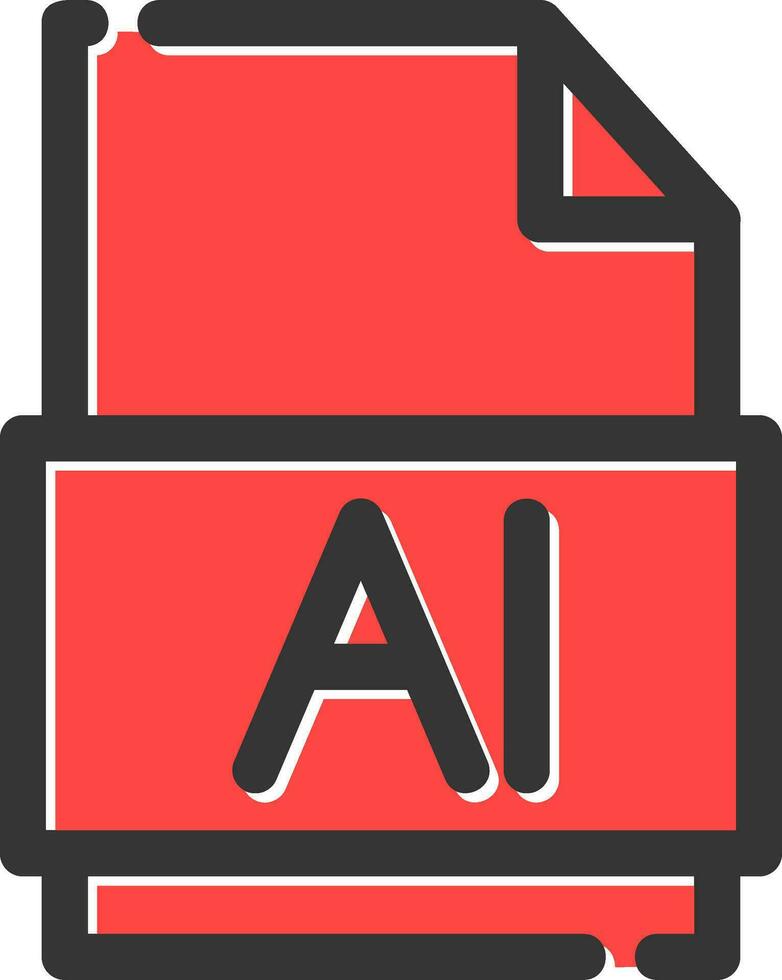 Ai File Creative Icon Design vector