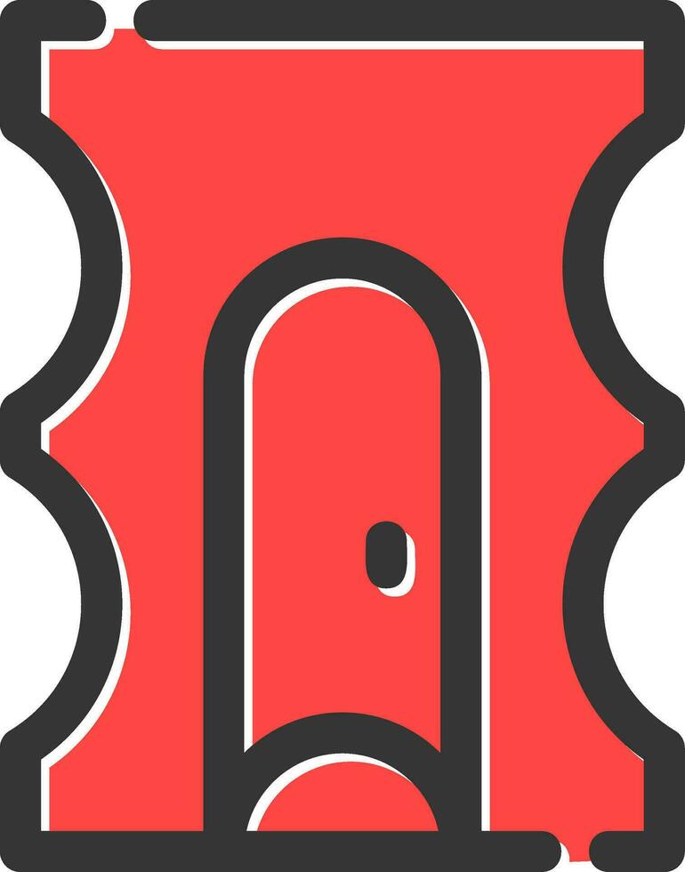 Pencil Sharpener Creative Icon Design vector